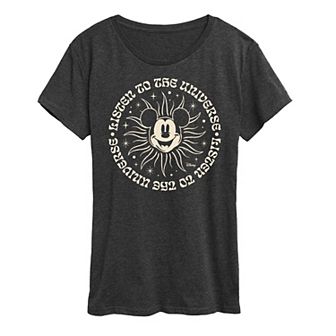 Disney's Mickey Mouse Plus Listen To The Universe Graphic Tee