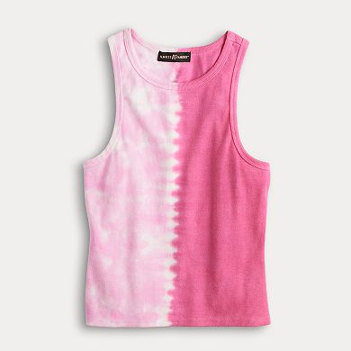 Juniors Almost Famous Tie Dye Bandier Tank Top