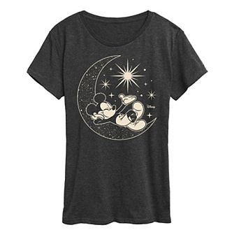 Disney's Mickey Mouse Plus Celestial Moon Graphic Tee