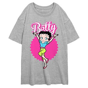 Juniors' Betty Boop Is A Doll Oversize Graphic Tee