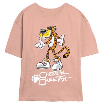 Juniors' Cheetos Chester Cheetah Cool Stand Skimmer Graphic Tee