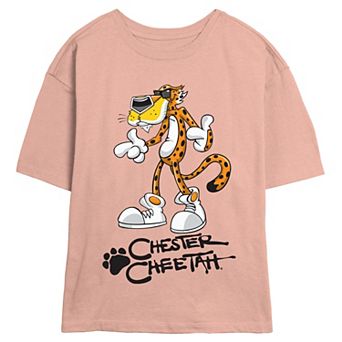 Juniors' Cheetos Chester Cheetah Cool Stand Skimmer Graphic Tee