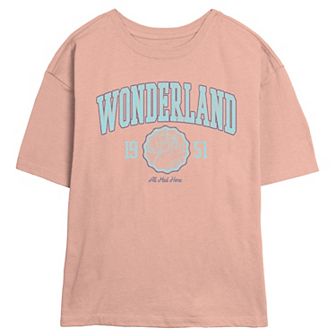 Disney's Alice In Wonderland 1951 Juniors' Skimmer Graphic Tee