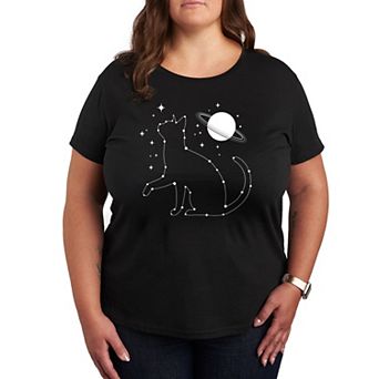 Plus Cat Star Constellation Graphic Tee