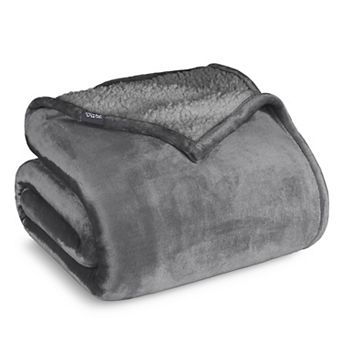 Sherpa Fleece Throw Blanket