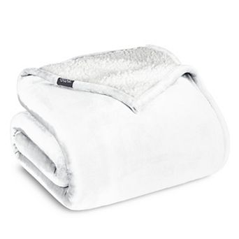 Bare Home Sherpa Fleece Throw Blanket