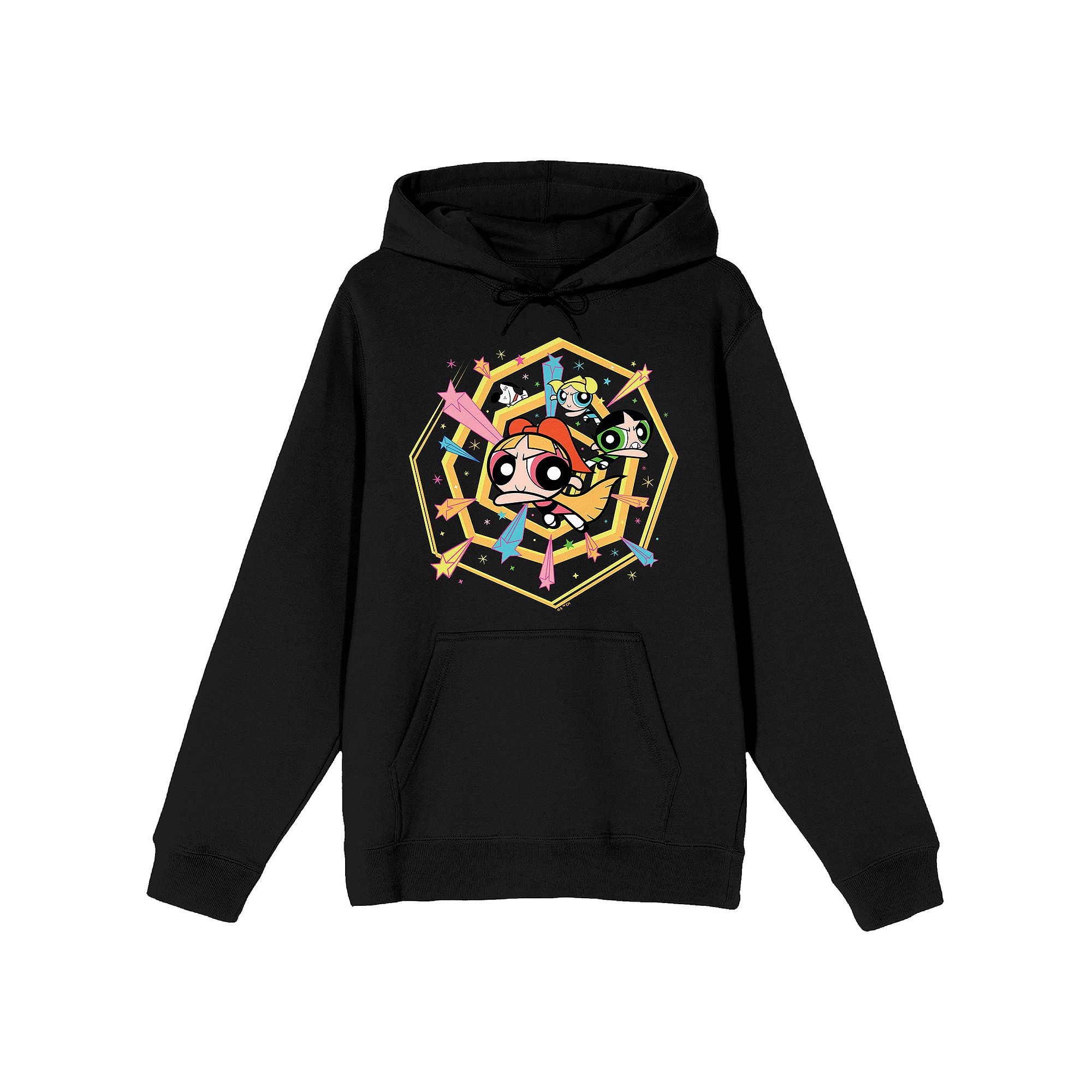 Juniors Bioworld Powerpuff Girls Superpowered Star Graphic Hoodie, Girls,