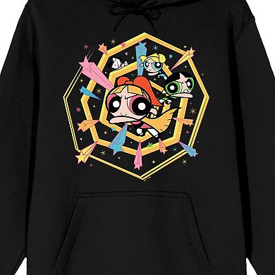 Juniors' Bioworld Powerpuff Girls Superpowered Star Graphic Hoodie