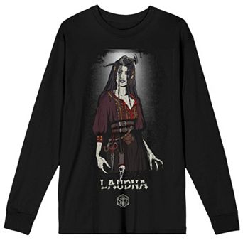 Juniors' Bioworld Critical Role Hells Bells Laudna Portrait Long Sleeve Graphic Tee