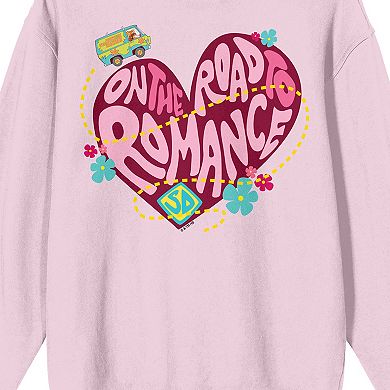Juniors' Scooby Doo On The Road Long Sleeve Graphic Tee