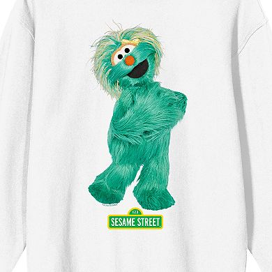 Juniors' Sesame Street Rosita Standing Long Sleeve Graphic Tee