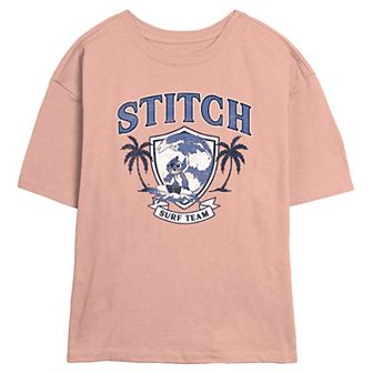 Disney's Lilo & Stitch Surf Team Juniors' Skimmer Graphic Tee