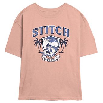 Disney's Lilo & Stitch Surf Team Juniors' Skimmer Graphic Tee