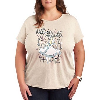 Disney's Alice in Wonderland Plus Impossible Graphic Tee