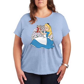 Disney's Alice in Wonderland Alice & Dinah Plus Graphic Tee