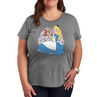 Disney's Alice in Wonderland Alice & Dinah Plus Graphic Tee