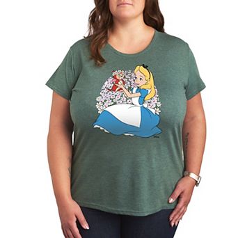 Disney's Alice in Wonderland Alice & Dinah Plus Graphic Tee