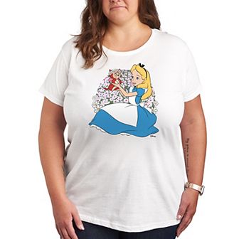 Disney's Alice in Wonderland Alice & Dinah Plus Graphic Tee