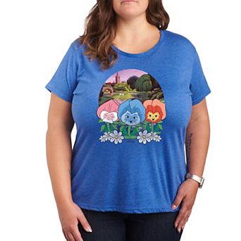 Disney's Alice in Wonderland Plus Flower Row Graphic Tee