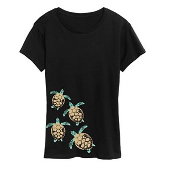 Women's Baby Turtle Trail Graphic Tee