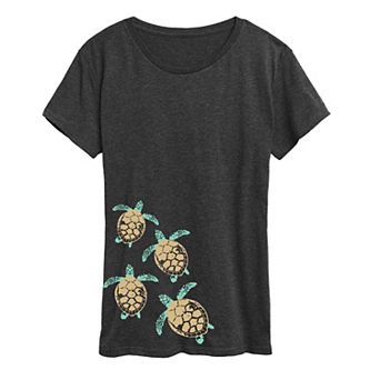Women's Baby Turtle Trail Graphic Tee
