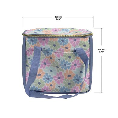 Floral Printed Soft Lunch Tote