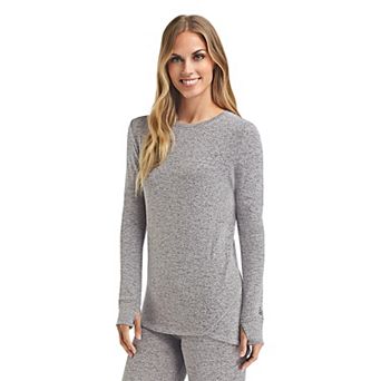 Women's Cuddl Duds® Soft Knit Long Sleeve Crew Top