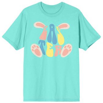 Juniors' Soft Petal Easter Bunny Ears Graphic Tee