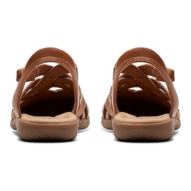 Clarks® Elizabelle Sea Women's Leather Fisherman Sandals