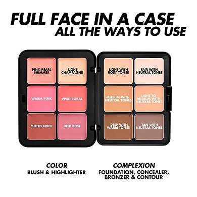HD Skin Face Essentials Longwear Full Face Cream Palette