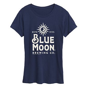 Women's Blue Moon Stacked Graphic Tee