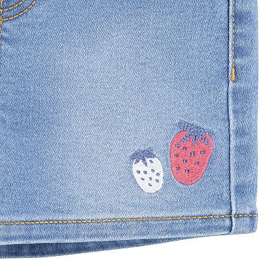 Baby & Toddler Girls Levi's® Fruity Strawberry Graphic Tee and Shorts 2-Piece Set