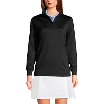 Women's Lands' End Quarter Zip Pullover