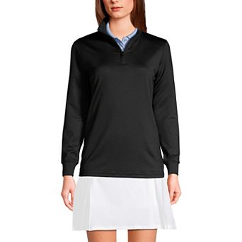 Women's Lands' End Quarter Zip Pullover