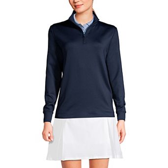 Women's Lands' End Quarter Zip Pullover