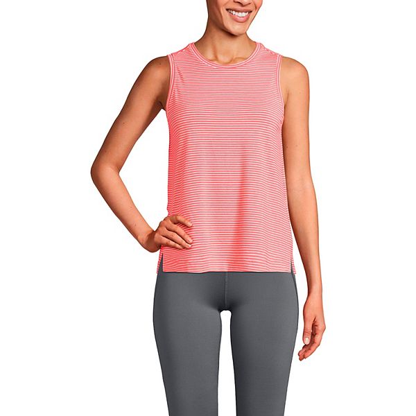 Women's Lands' End Performance Crew Neck Tank Top