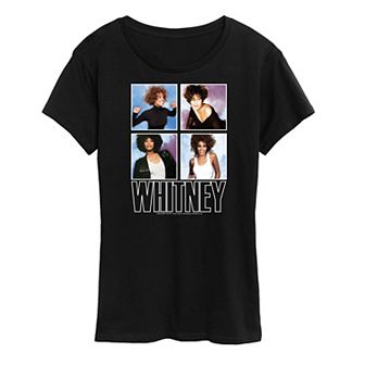 Women's Whitney Houston Grid Graphic Tee