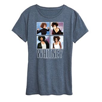 Women's Whitney Houston Grid Graphic Tee
