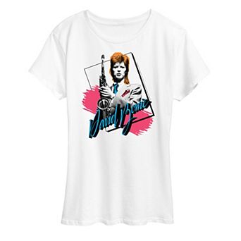 Women's Bowie Sax Color Blocking Graphic Tee