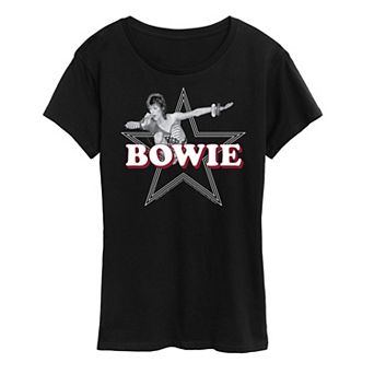 Women's Bowie Logo Star Graphic Tee
