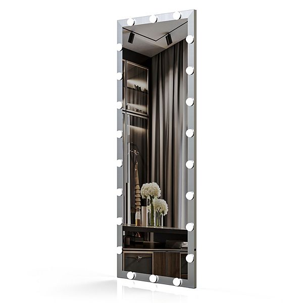 63"x24" Bathroom Vanity Wall Mirror, Full Body Vanity Mirror With Lights