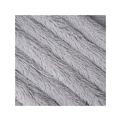 Kate Aurora Regal Luxe Oversized Ultra Soft and Fuzzy Lined Accent Throw Blanket