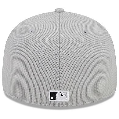 Men's New Era  Gray Chicago White Sox 2024 Spring Training Low Profile 59FIFTY Fitted Hat