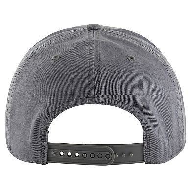 Men's '47 Charcoal Philadelphia 76ers Canyon Ranchero Hitch Adjustable Hat