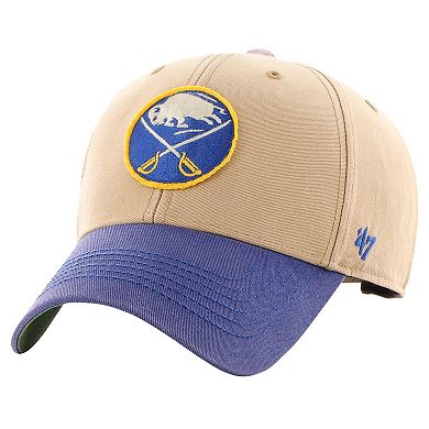 Men's '47 Khaki/Royal Buffalo Sabres Dusted Sedgwick MVP Adjustable Hat