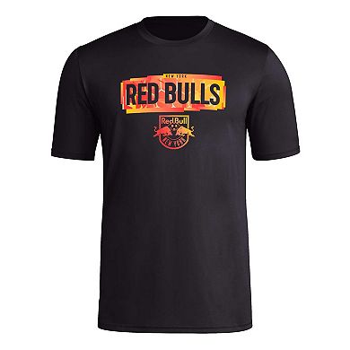 Men's adidas Black New York Red Bulls Local Pop AEROREADY T-Shirt
