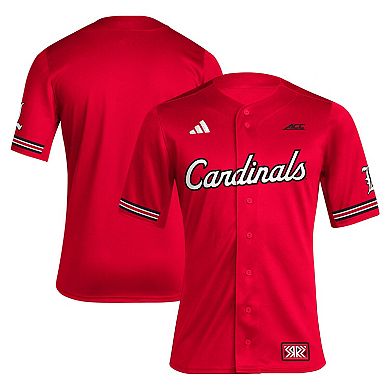 Men's adidas Red Louisville Cardinals Reverse Retro Replica Baseball Jersey