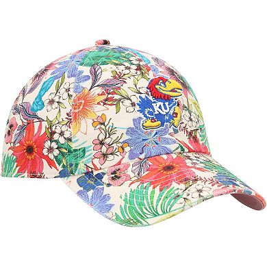Women's '47 Natural Kansas Jayhawks Pollinator Clean Up Adjustable Hat