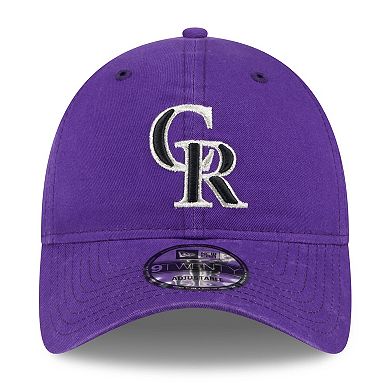 Men's New Era  Purple Colorado Rockies 2024 Spring Training 9TWENTY Adjustable Hat
