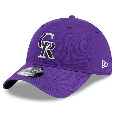 Men's New Era  Purple Colorado Rockies 2024 Spring Training 9TWENTY Adjustable Hat